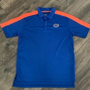Mens Florida Gators Polo, Chiliwear, Size L, 100% polyester